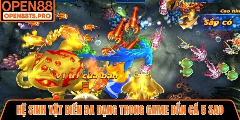 Hệ sinh vật biển đa dạng