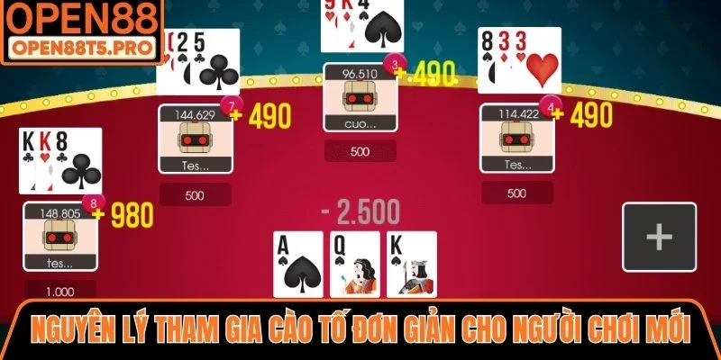 Nguyên lý tham gia cào tố đơn giản cho người chơi mới