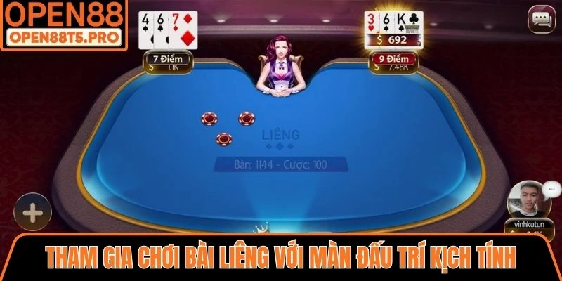 Liêng với màn đấu trí kịch tính