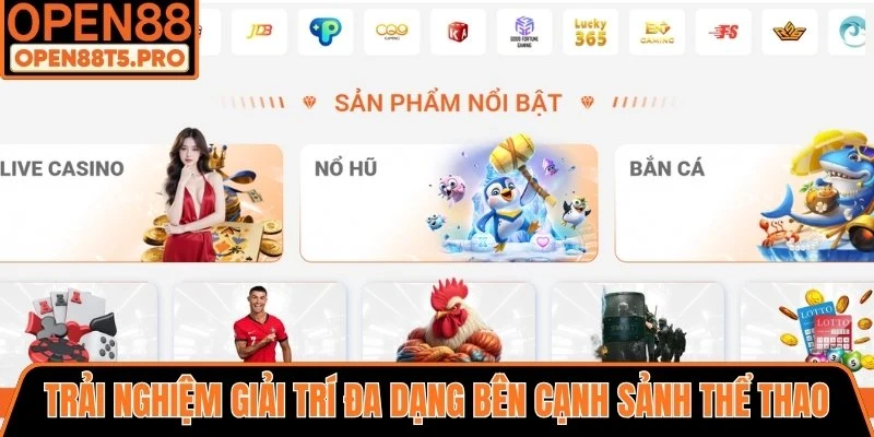 Trải nghiệm không gian giải trí đa dạng bên cạnh sảnh thể thao