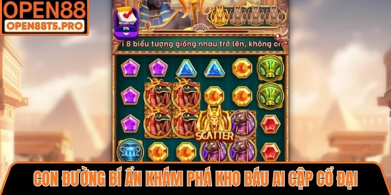 Con đường bí ẩn khám phá kho báu Ai Cập cổ đại huyền bí