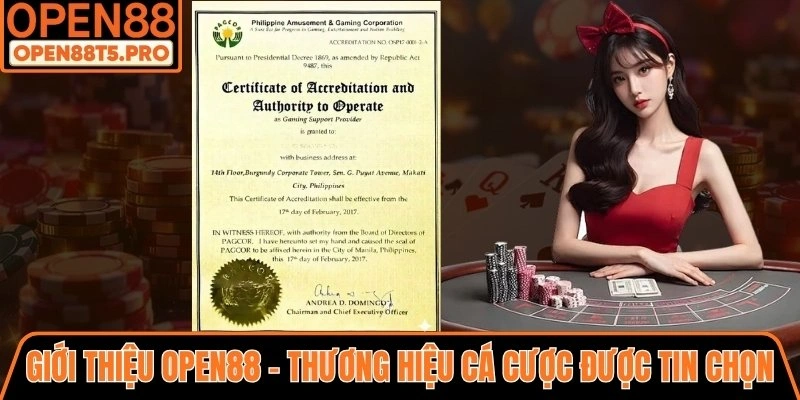 Giới thiệu OPEN88 – Thương hiệu cá cược được tin chọn