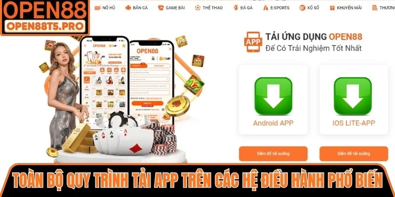Toàn bộ quy trình tải app trên các hệ điều hành phổ biến