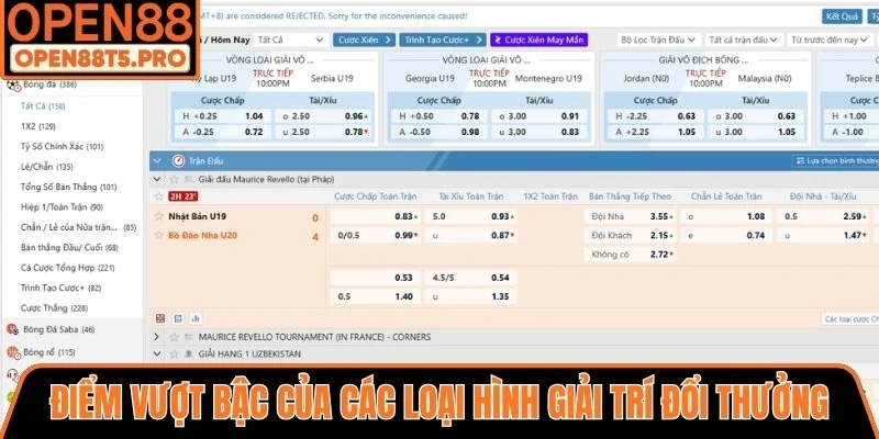 Điểm vượt bậc của các loại hình giải trí đổi thưởng hiện đại
